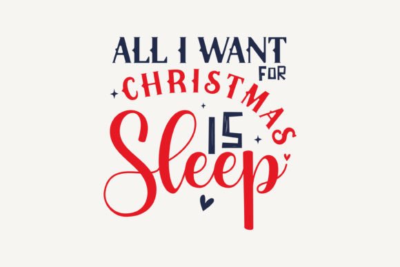 All I Want for Christmas is Sleep