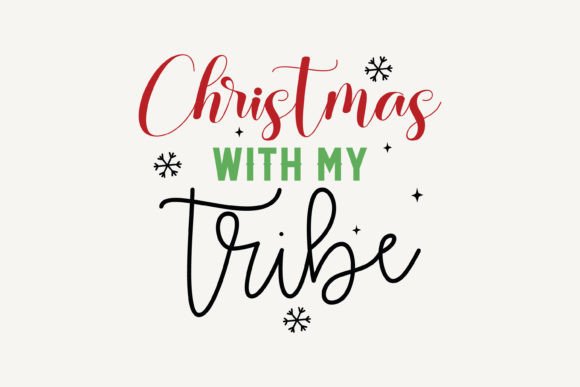 Christmas with My Tribe SVG Review for Embroidery Projects
