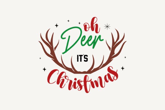 Oh Deer It's Christmas SVG Review