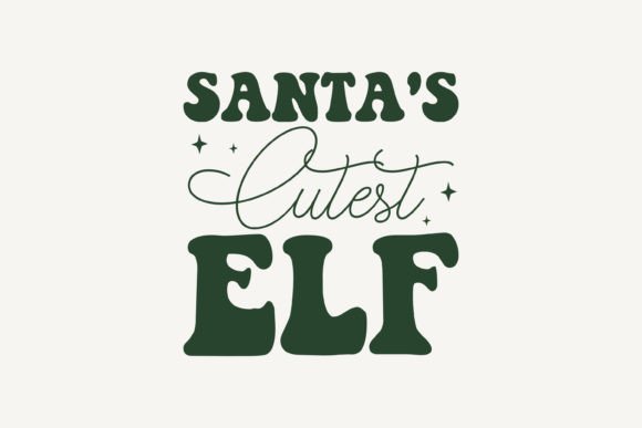 Santa's Cutest Elf SVG Design Review