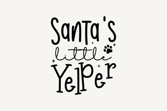 Santa's Little Yelper Christmas SVG Review