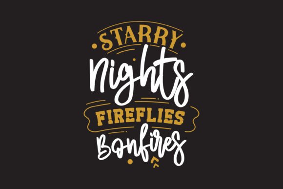 Starry Nights Fireflies Bonfires Embroidery Review